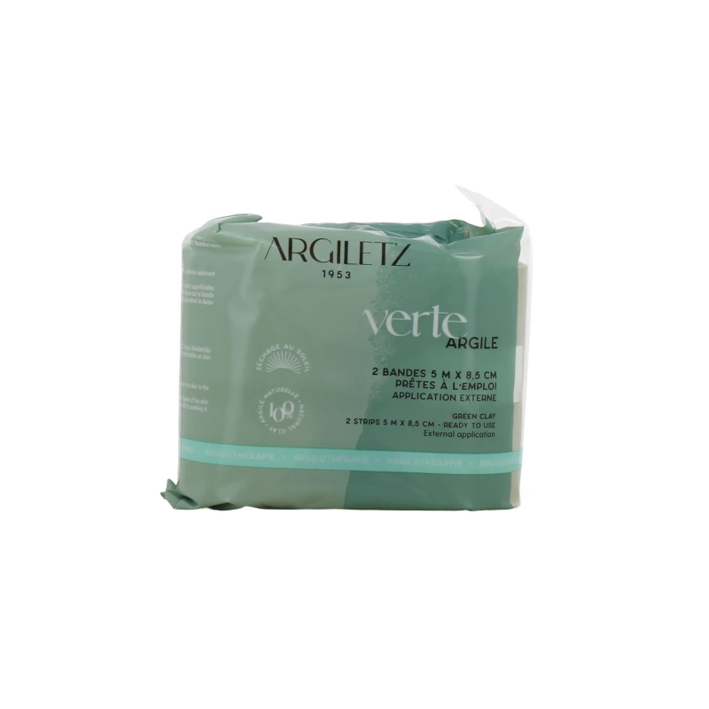 ARGILE VERTE 2 BANDES PRETES A L'EMPLOI ARGILETZ