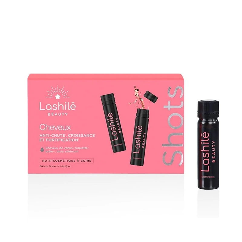 BEAUTE CHEVEUX ANTI CHUTE 14 SHOTS LASHILÉ