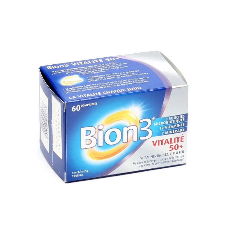 BION 3 VITALITÉ 50+ 60 COMPRIMES