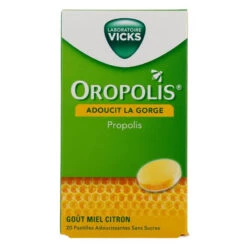 OROPOLIS GORGE MIEL CITRON 20 PASTILLES VICKS