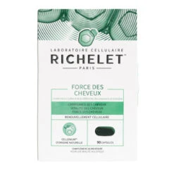 CHEVEUX FORCE COMPLÉMENT ALIMENTAIRE 90 CAPSULES RICHELET