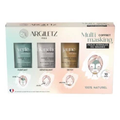 COFFRET MULTI MASKING PEAUX NORMALES OU GRASSES ARGILETZ