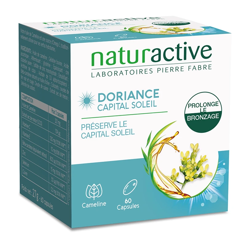 DORIANCE CAPITAL SOLEIL 60 CAPSULES NATURACTIVE