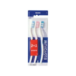 ELGYDIUM BASIC BROSSE A DENTS SOUPLE 2+1