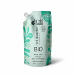 GEL DOUCHE SURGRAS ALOÉ VÉRA BIO ECO RECHARGE 900ML MKL GREEN NATURE