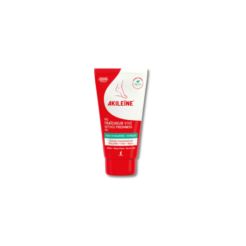 GEL FRAÎCHEUR VIVE INTENSE 75ML PIEDS ECHAUFFES + FATIGUES AKILEINE