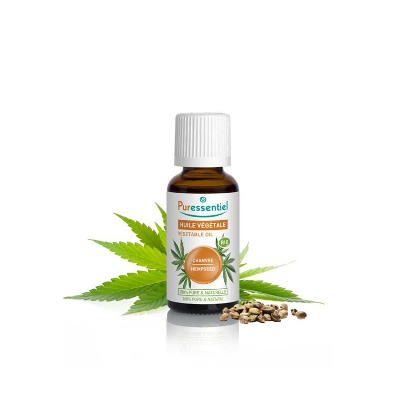 HUILE VEGETALE CHANVRE BIO 30ML PURESSENTIEL