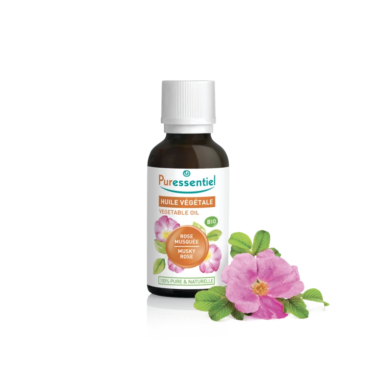 HUILE VEGETALE ROSE MUSQUEE BIO 50ML PURESSENTIEL