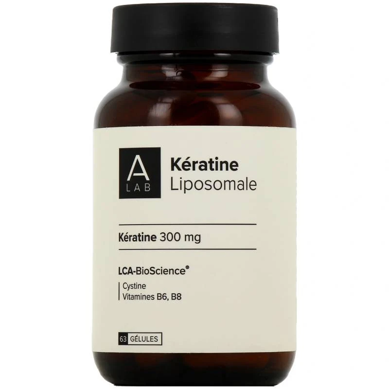 KERATINE LIPOSOMALE 63 GELULES A-LAB