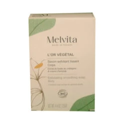 L'OR VEGETAL SAVON EXFOLIANT LISSANT CORPS BIO 125G MELVITA