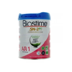 BIOSTIME LAIT INFANTILE AR1 SN-2 BIO PLUS 0-6 MOIS 800G