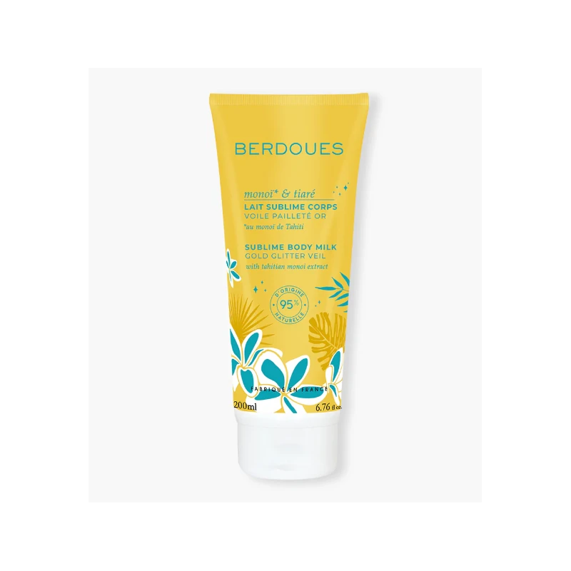 LAIT SUBLIME CORPS MONOÏ & TIARÉ 200ML BERDOUES