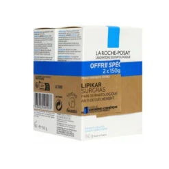 LIPIKAR PAINS SURGRAS LOT 2x150 G LA ROCHE POSAY