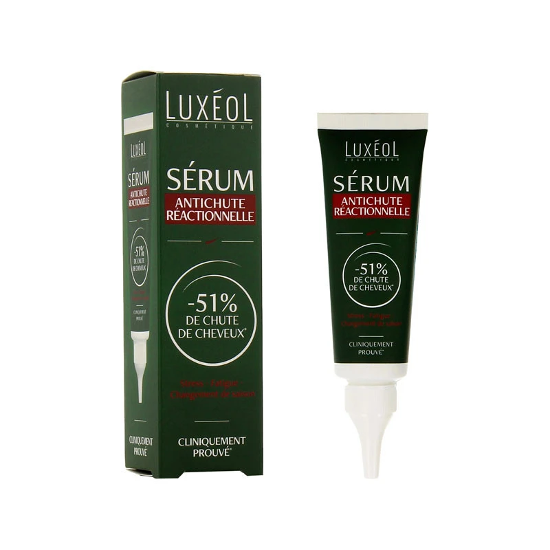 LUXEOL SERUM ANTICHUTE DE CHEVEUX REACTIONNELLE 50ML