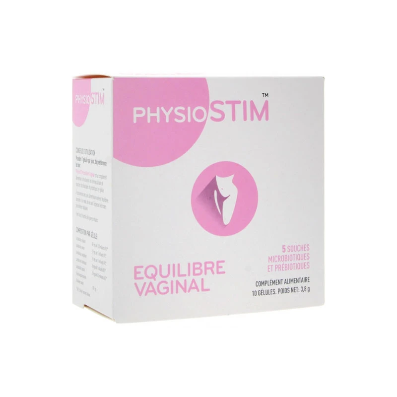 PHYSIOSTIM EQUILIBRE VAGINAL 10 GELULES LABORATOIRE IMMUBIO