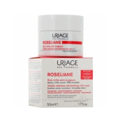ROSELIANE SOIN RICHE VISAGE ANTI ROUGEURS 50ML URIAGE