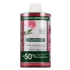 SHAMPOOING A LA PIVOINE LOT DE 2 X 400ML KLORANE