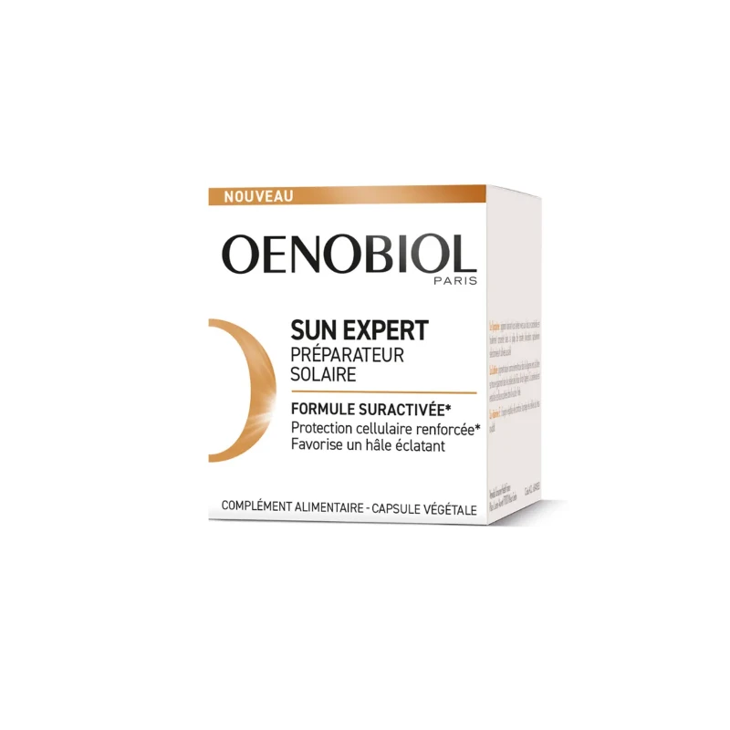 SUN EXPERT PREPARATEUR SOLAIRE 30 CAPSULES OENOBIOL